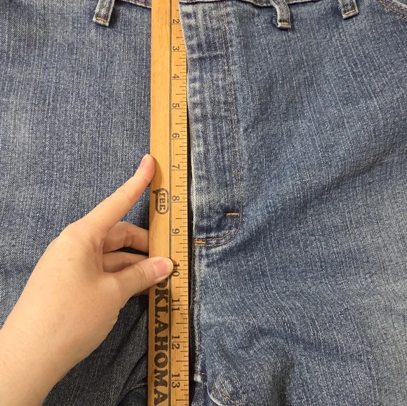 Wrangler Jeans Men's 44x32 Cowboy Cut Comfort Regular Fit 47MACMS Blue - Picture 5 of 9